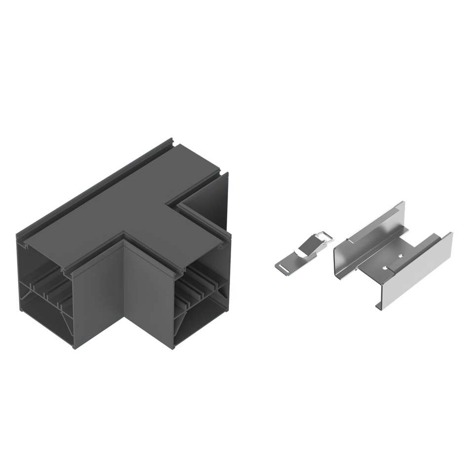 Reno T Connector for Architectural Strip 

White Finish | RENO-TLSN-MCCT-T-WH-G2