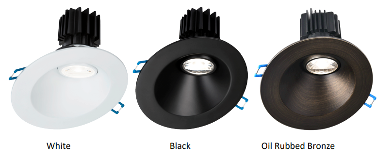 4" Sloped Round Regressed Gimbal | LRG3-4RSL |  LRG3-HO-4RSL