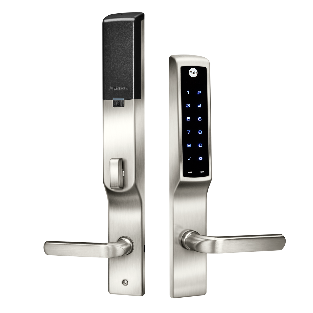 Marketing image of the Yale Smart Lock for Andersen Patio Doors – Z-Wave Plus | YRM276-ZW2