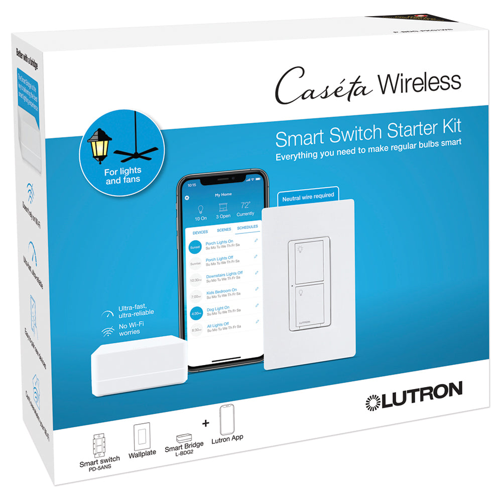 Product Marketing Image of Lutron Product P-BDG-PKG1WS-C offered by Simply Secured for customer visibility