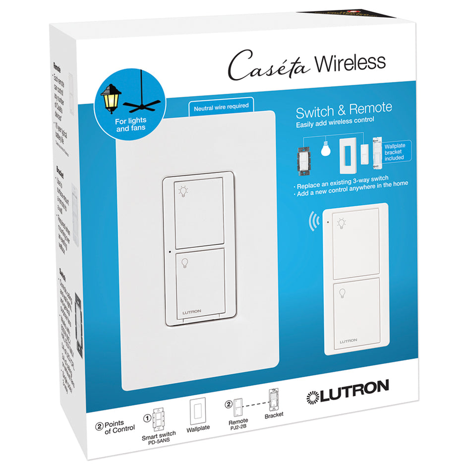 Product Marketing Image of Lutron Product P-PKG1WS-WH-C offered by Simply Secured for customer visibility