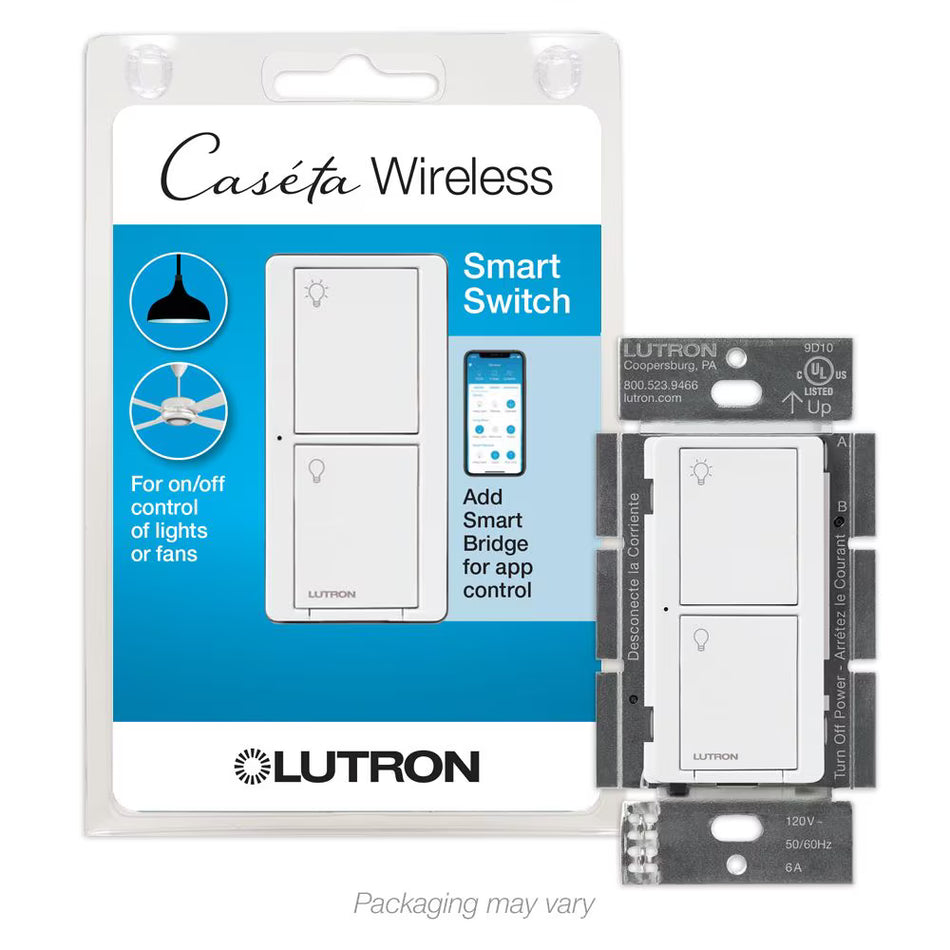 Lutron Caséta Smart Switch - 6A Neutral Required | PD-6ANS