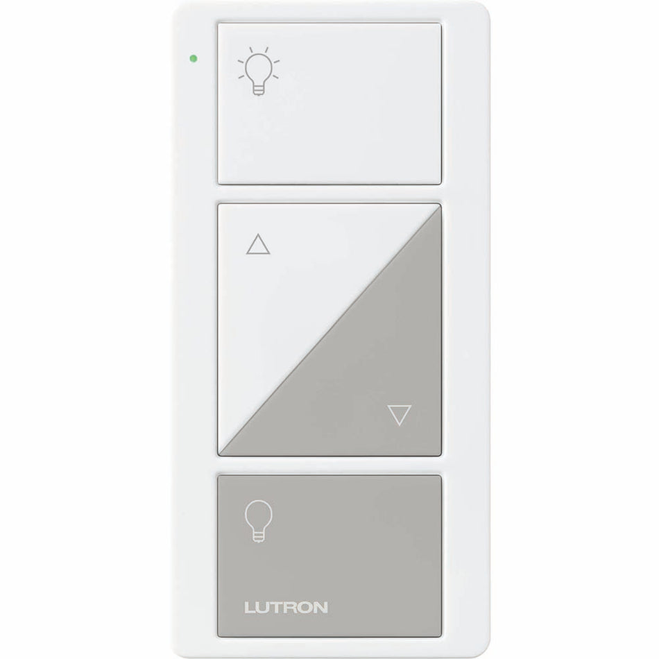 Lutron Pico 2-Button Wireless Remote - Light Icons with Dimming Raise/Lower | PJ2-2BRL-L01