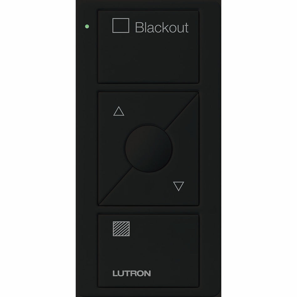 Lutron Pico 3-Button Wireless Remote for Blackout Shades - Raise/Lower with Text | PJ2-3BRL-S03