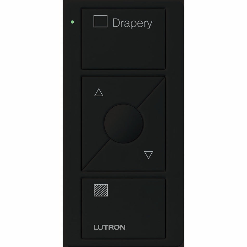 Lutron Pico 3-Button Wireless Remote for Drapery - Raise/Lower with Drapery Text | PJ2-3BRL-S07