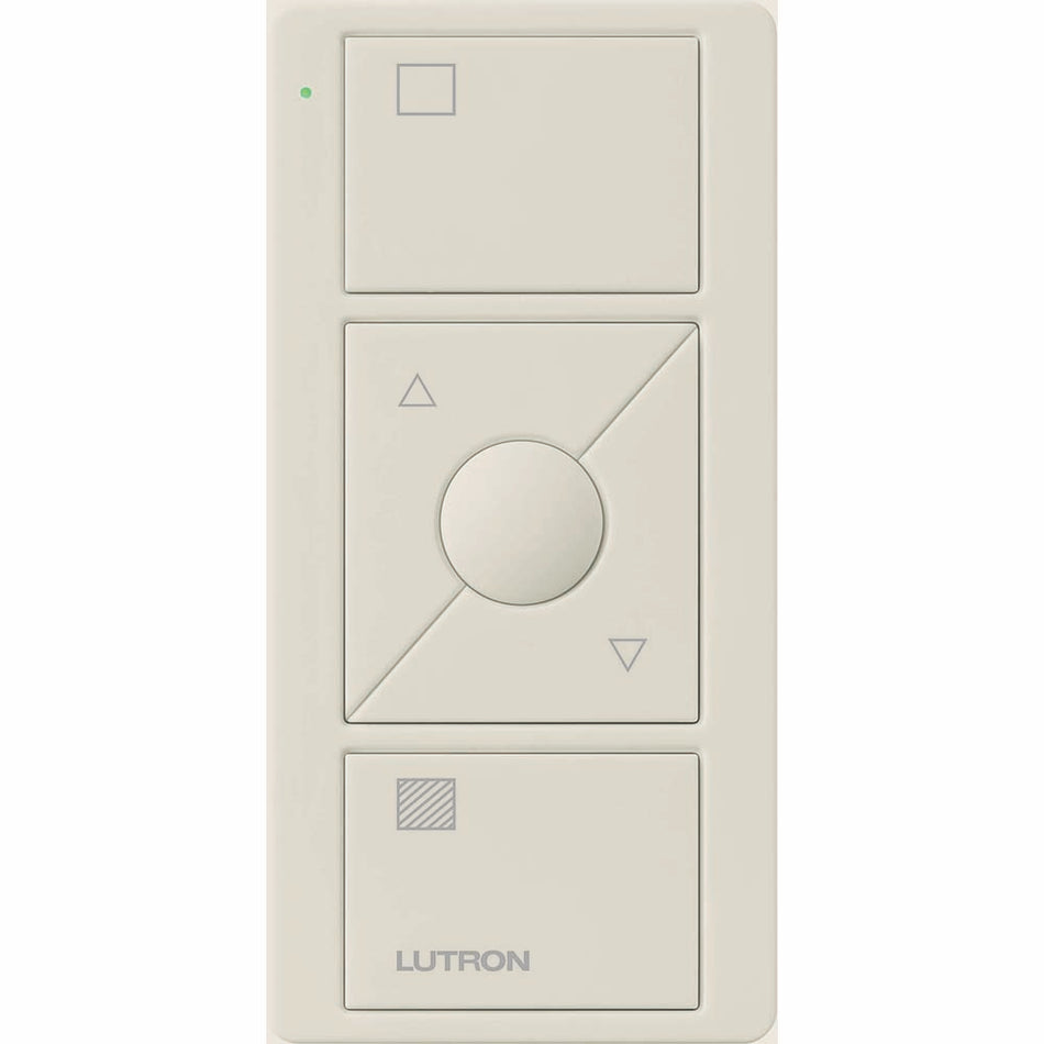 Lutron Pico 3-Button Wireless Remote for Shades - Raise/Lower with Shade Icons | PJ2-3BRL-S01
