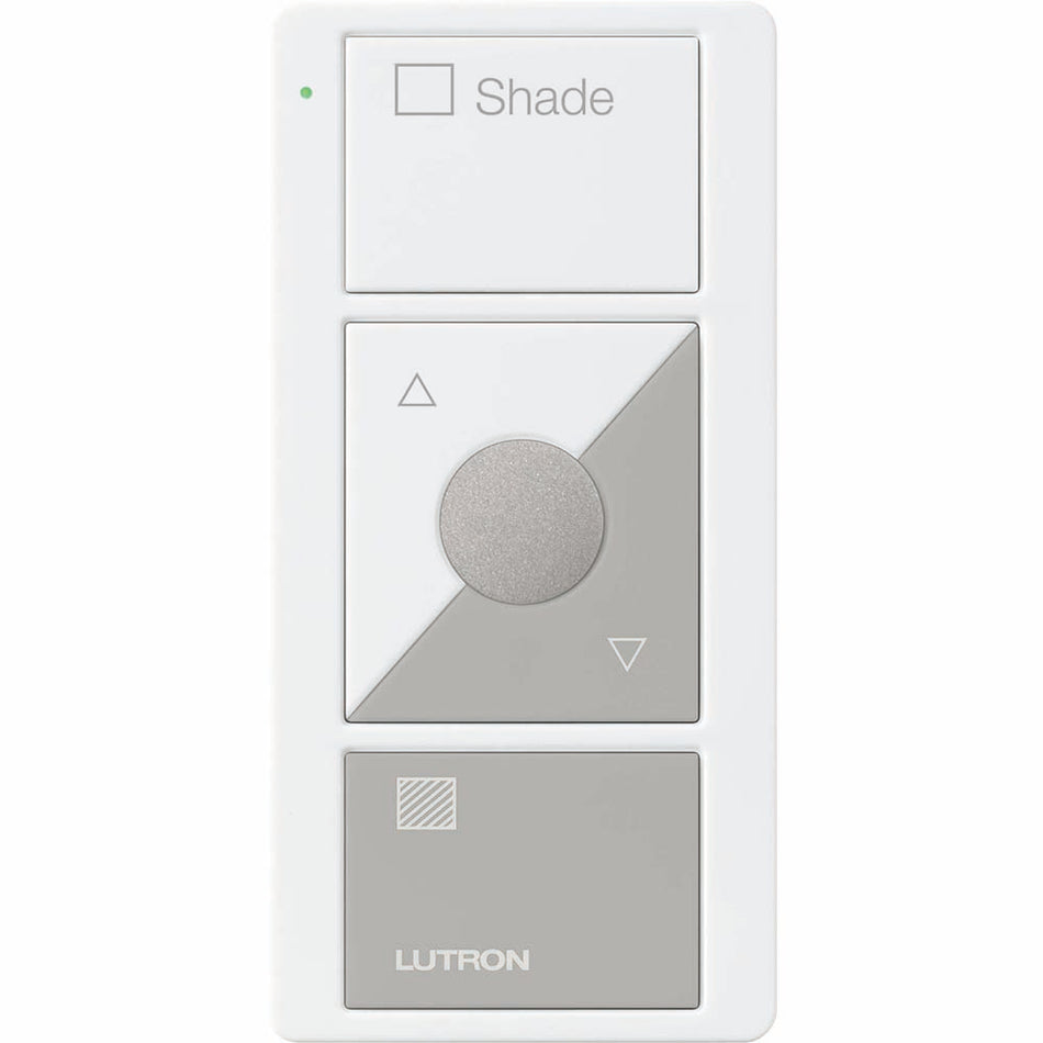 Lutron Pico 3-Button Wireless Remote for Shades - Raise/Lower with Text & Icons | PJ2-3BRL-S02