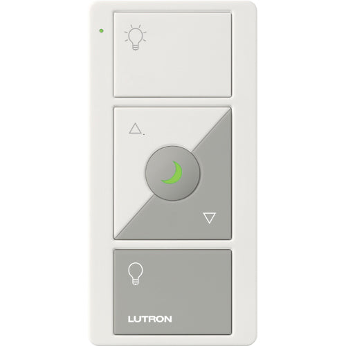 Lutron Pico Wireless Remote with Nightlight - 3-Button Raise/Lower (Backlit) | PJN-3BRL-L01