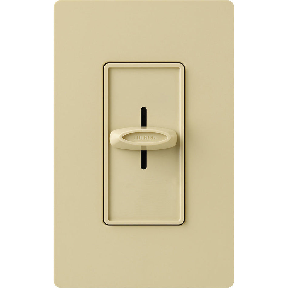 Lutron Skylark Slide-to-Off Dimmer | 1000W Incandescent/Halogen | Single-Pole | S-1000