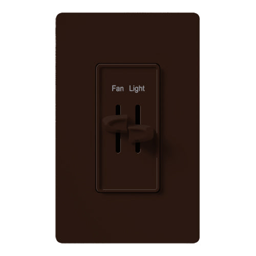 Lutron Skylark Dual Variable Fan/Light Control - 2.5A Fan & 300W Inc/Hal | S2-LFSQ