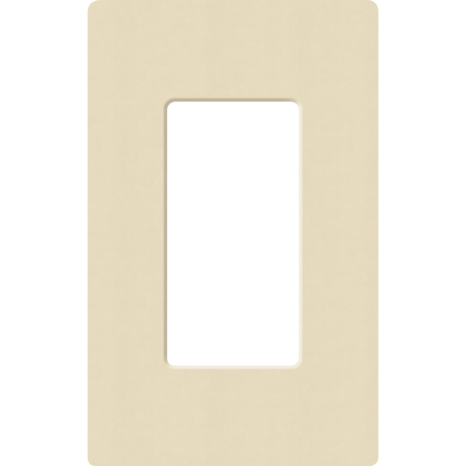 Lutron Claro 1-Gang Decorator Wallplate - Screwless Snap-On Design | SC-1