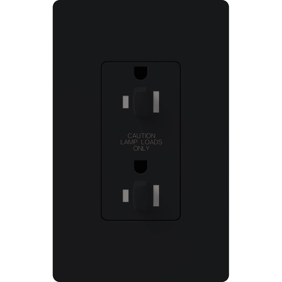 Lutron Dual Dimming Tamper-Resistant Receptacles - Satin Color 15A 120/125V | SCR-15-DDTR-XX