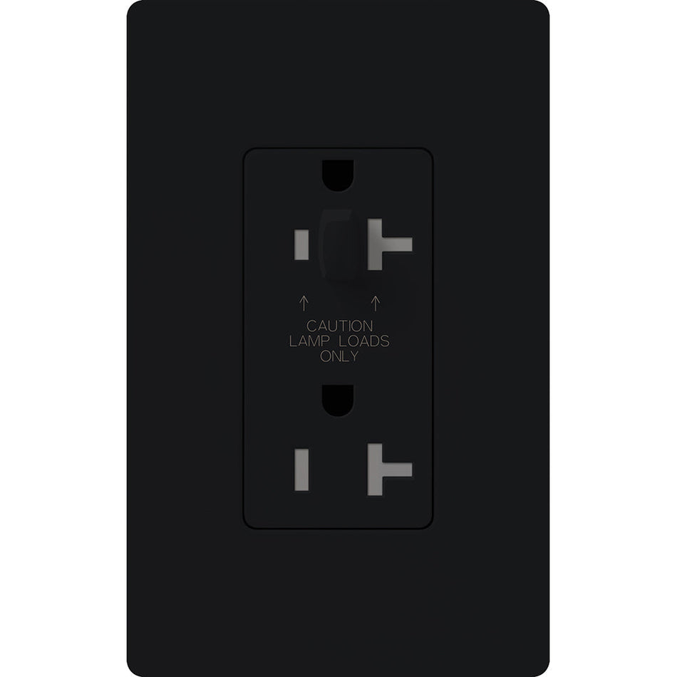 Lutron Half Dimming Tamper-Resistant Receptacles - Satin Color 15A 120/125V | SCR-15-HDTR-XX