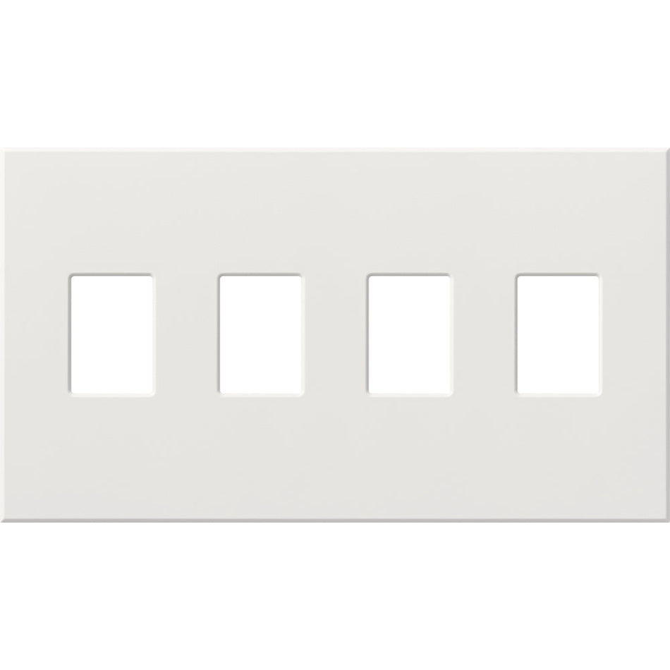 Lutron Vareo 3-Gang Architectural Wall Plate | For 3 Dimmers or Switches | VWP-3