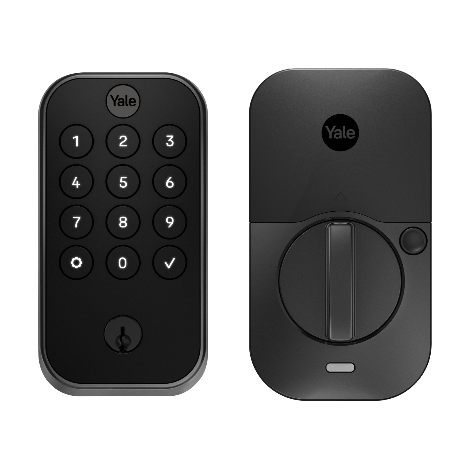 Marketing Image for  Yale Assure Lock 2 Keypad Deadbolt Bluetooth Black Suede | YRD410-BLE-BSP Offered by SimplySecured.ca