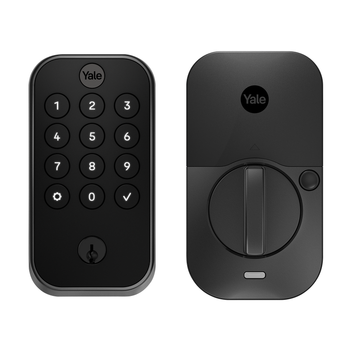 Marketing Image for  Yale Assure Lock 2 Keypad Deadbolt Bluetooth Black Suede | YRD410-BLE-BSP Offered by SimplySecured.ca