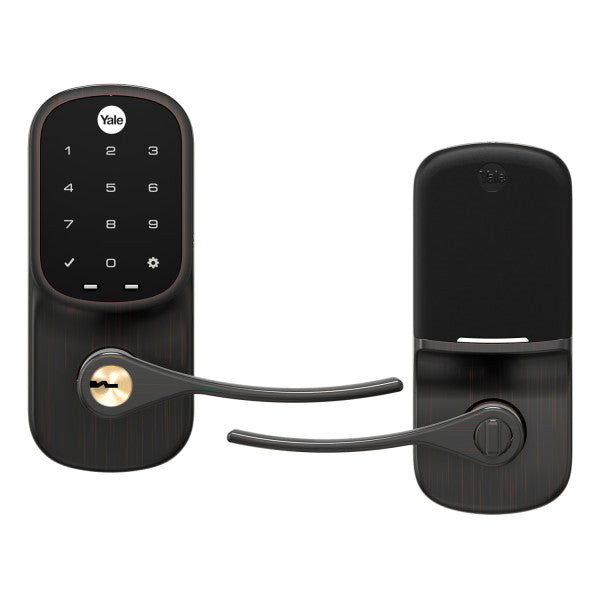 Yale Assure Lever Lock - Touchscreen - Keyed - Standalone | YRL226-NR