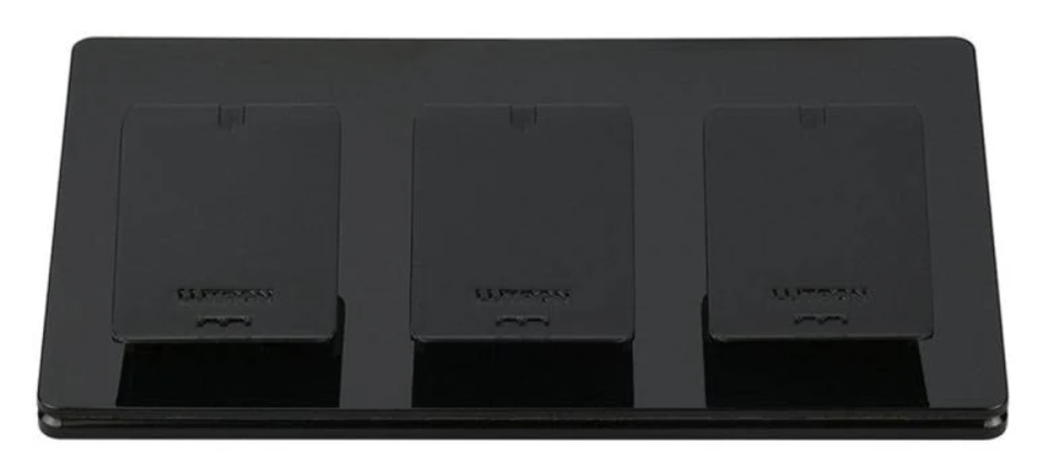 Lutron Pico Tabletop Pedestal - Triple Remote Holder (Black) | L-PED3