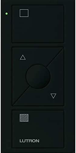 Lutron Pico Smart Remote for Shades - 3-Button with Raise/Lower (Black) | PJ2-3BRL-GBL-S01